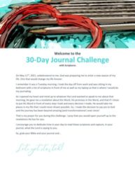 30-Day Journal Challenge